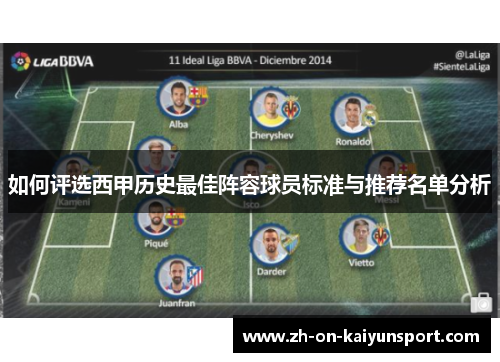 如何评选西甲历史最佳阵容球员标准与推荐名单分析