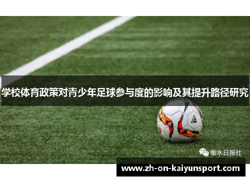学校体育政策对青少年足球参与度的影响及其提升路径研究